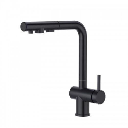 Смеситель для кухни Emar ЕСВ 7020 black