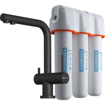 Комплект Omoikiri Nagano + Pure drop Lite (черный) 4047.8028