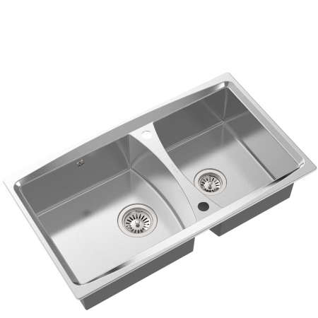 Мойка кухонная Oulin OL-S8203 нержавеющая сталь
