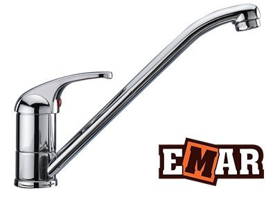 Смеситель кухонный Emar 3009 хром