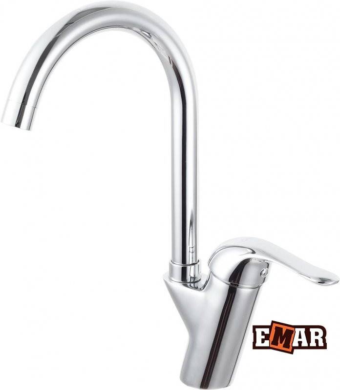 Смеситель кухонный Emar ЕС - 3002 хром