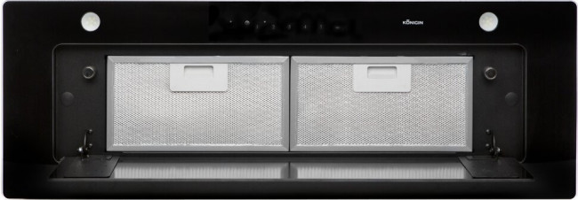 Konigin Falcon Black Glass 80 встраиваемая вытяжка