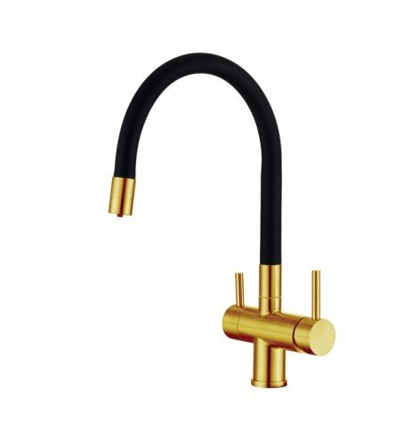 Смеситель для кухни Еmar ЕС - 3015 PVD Golden