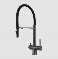 Смеситель для кухонной мойки HOFFGER LIZA 500 BLACK