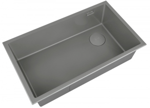 ZORG LUX 7444 GUN GREY серый с накладкой