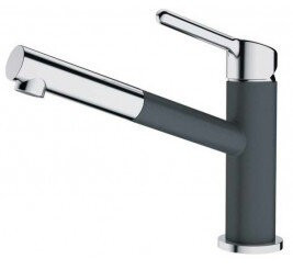 Смеситель с выдвижным шлангом Franke Orbit Pull-Out, графит