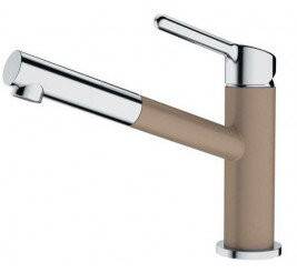 Смеситель с выдвижным шлангом Franke Orbit Pull-Out, миндаль