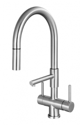 смеситель для кухни seaman eco venice ssn-1069 steel satin