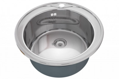 Врезная кухонная мойка ZorG ZR-510/205 нержавеющая сталь