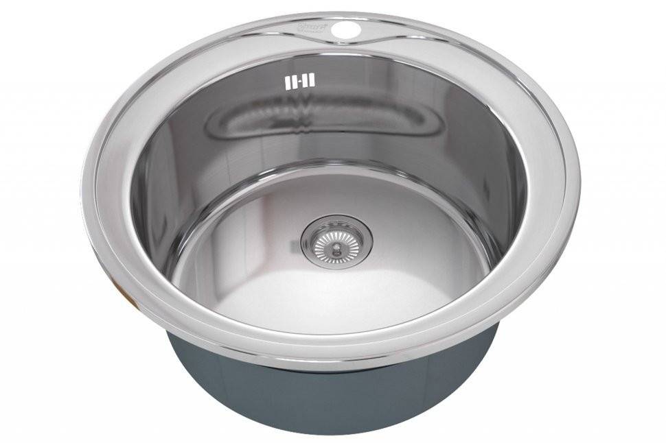 Врезная кухонная мойка ZorG ZR-510/205 нержавеющая сталь