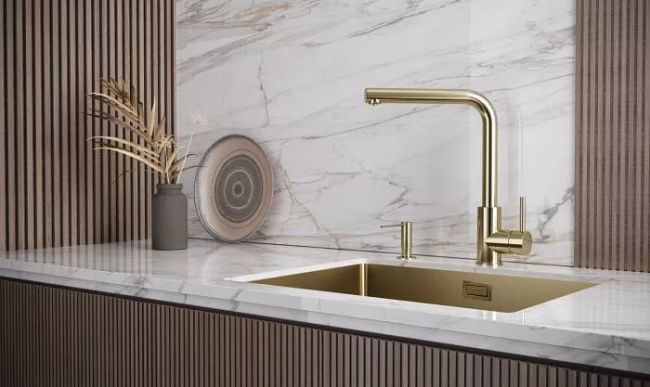 Смеситель с подключением к фильтру для воды Paulmark TWIN Tw213622-LG