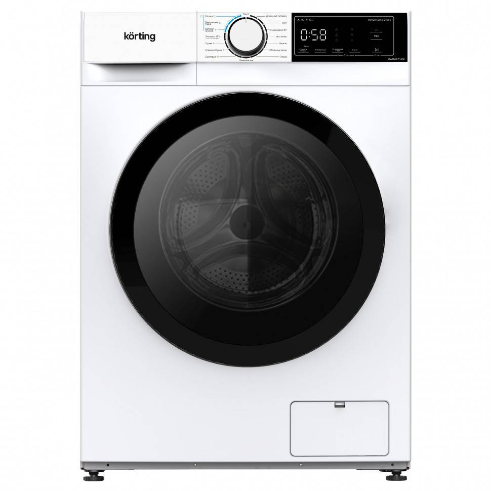 Отдельностоящая стиральная машина с сушкой Korting KWD 48IT1496