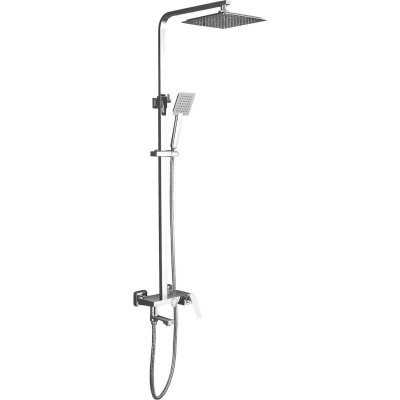 Душевая стойка с изливом Seaman Barcelona SSL-5513 WP (Water Polish) - Хром полированный